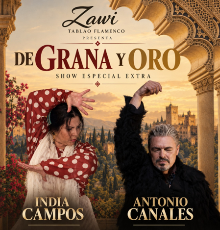 „De Grana y Oro“ mit India Campos und Antonio Canales - 17.-18. Oktober | 22:30