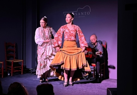 Palo Santo flamenco capo and inlay
